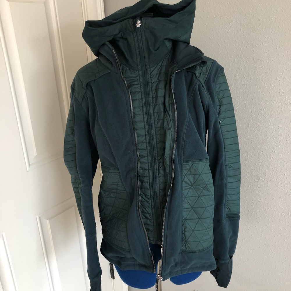 Lululemon Fleece Jacket (Size 10)